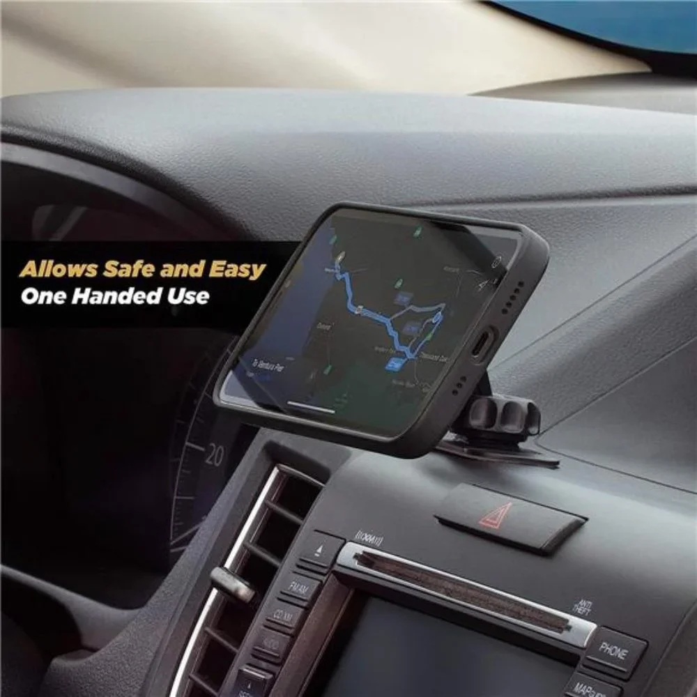 Magnetic Car Phone Holder Mount Universal with All Devices, Black